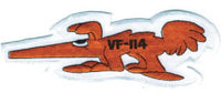 VF-114 Aardvarks Zott Patch - HATNPATCH